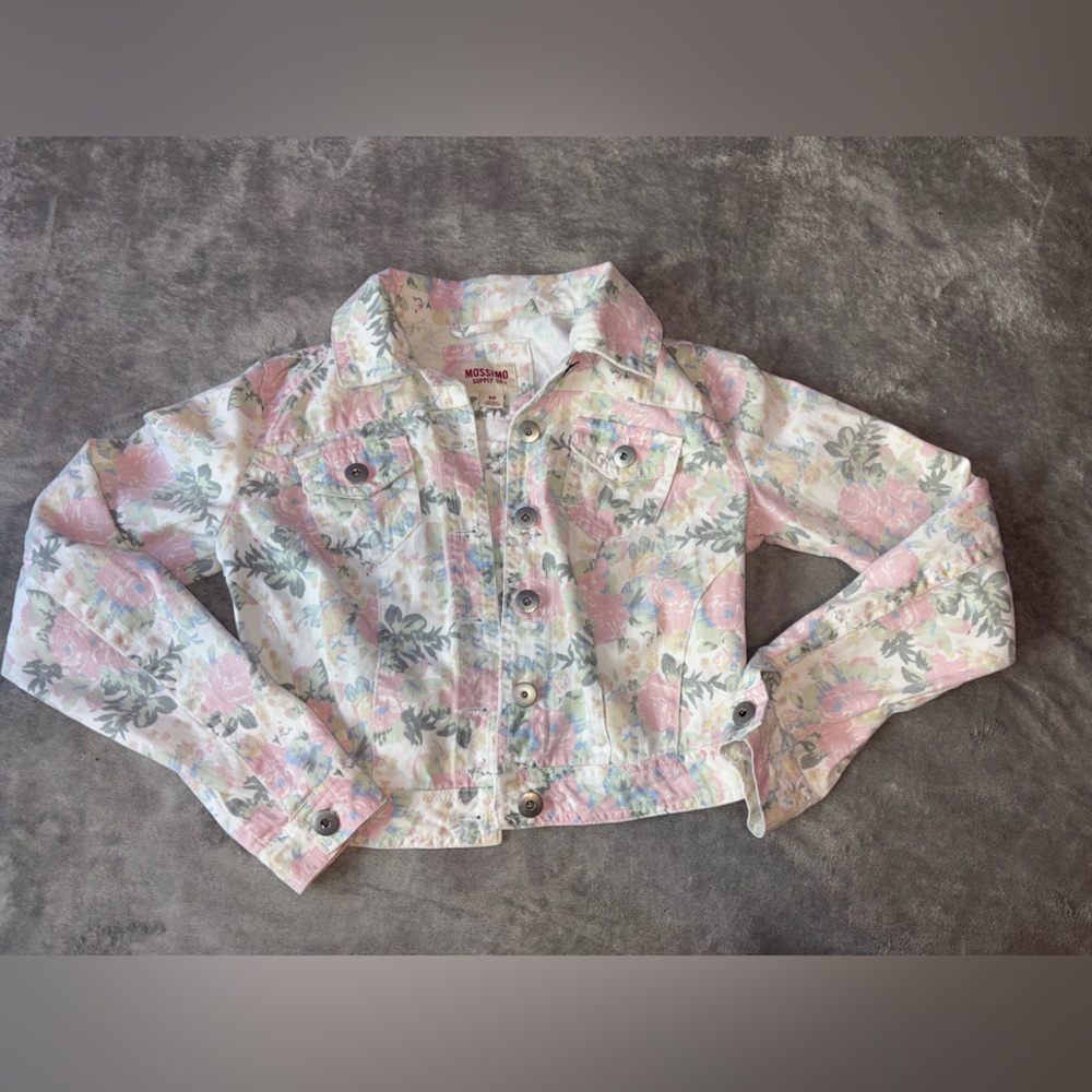 Floral Button-Up Jacket